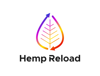 Hemp Reload logo design by nandoxraf