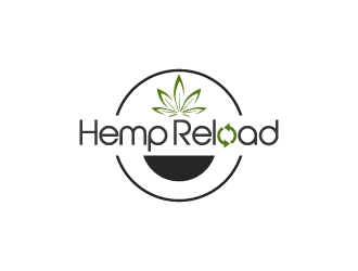 Hemp Reload logo design by wongndeso