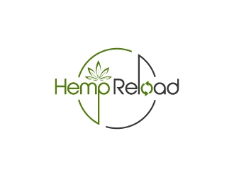 Hemp Reload logo design by wongndeso
