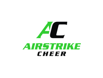 Airstrike Cheer logo design by mbamboex