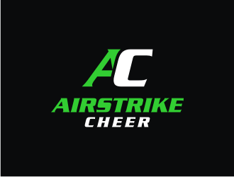 Airstrike Cheer logo design by mbamboex