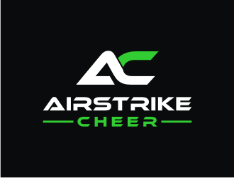 Airstrike Cheer logo design by mbamboex