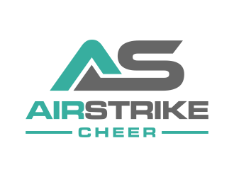 Airstrike Cheer logo design by p0peye