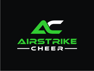 Airstrike Cheer logo design by mbamboex
