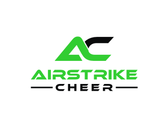 Airstrike Cheer logo design by mbamboex