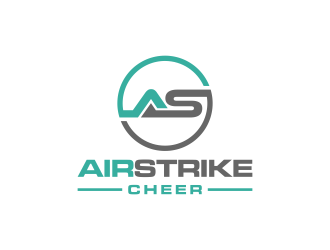 Airstrike Cheer logo design by p0peye
