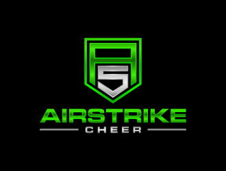 Airstrike Cheer logo design by ammad