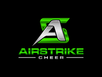 Airstrike Cheer logo design by ammad