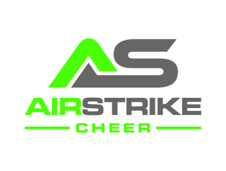 Airstrike Cheer logo design by p0peye
