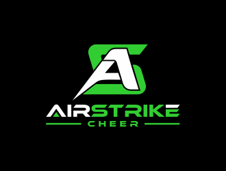 Airstrike Cheer logo design by santrie