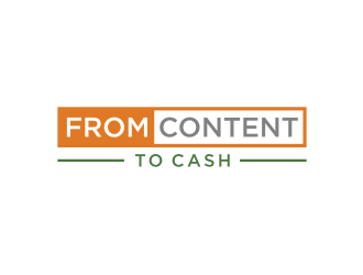 From Content To Cash logo design by tejo