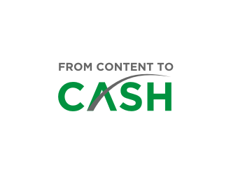 From Content To Cash logo design by cintya