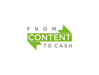 From Content To Cash logo design by Susanti