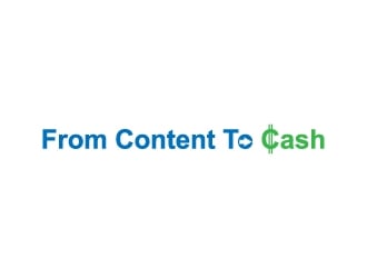 From Content To Cash logo design by kasperdz