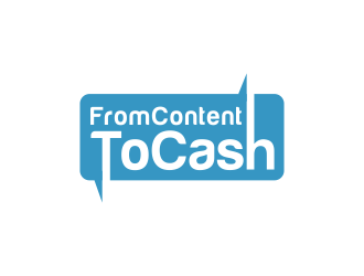 From Content To Cash logo design by AisRafa