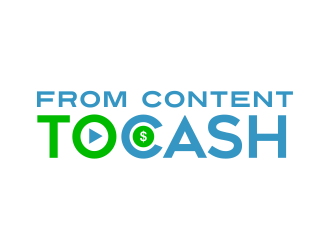 From Content To Cash logo design by AisRafa