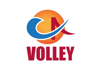 California Volleyball Club logo design by Gaze
