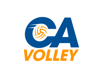 California Volleyball Club logo design by ingepro