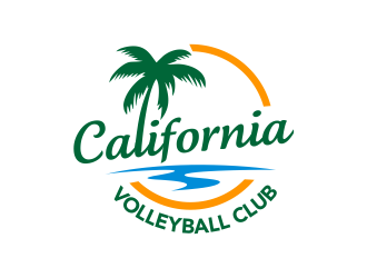 California Volleyball Club logo design by ingepro