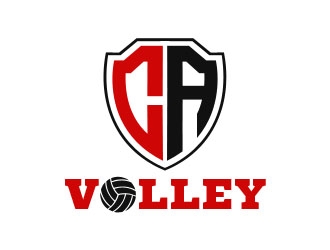 California Volleyball Club logo design by Benok