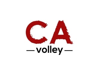 California Volleyball Club logo design by berkahnenen