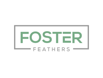Foster Feathers logo design by Hidayat