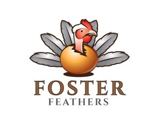 Foster Feathers logo design by creativehue