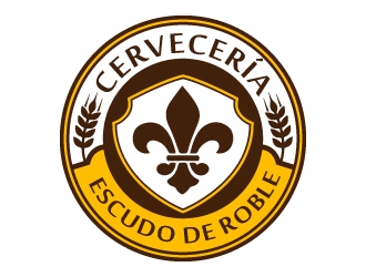 Cervecería Escudo de Roble logo design by jaize