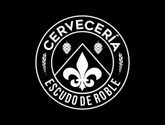 Cervecería Escudo de Roble logo design by done