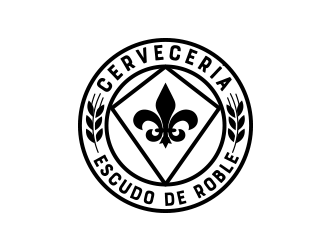 Cervecería Escudo de Roble logo design by keylogo