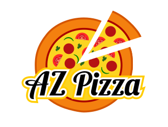 AX PIZZA logo design by Rossee