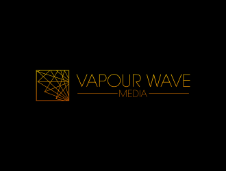 Vapour Wave Media logo design by qqdesigns