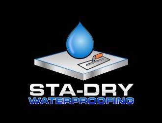 Sta-Dry Waterproofing logo design by rizuki
