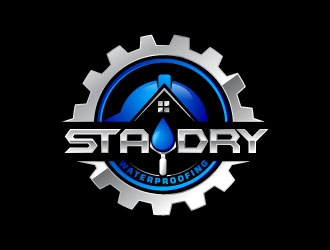 Sta-Dry Waterproofing logo design by jishu