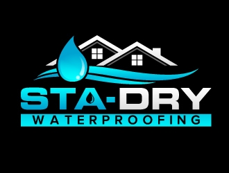 Sta-Dry Waterproofing logo design by jaize