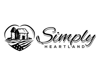 Simply Heartland logo design by logoguy