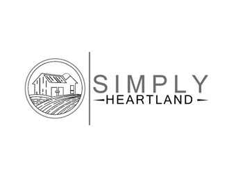 Simply Heartland logo design by logoguy