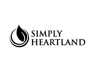 Simply Heartland logo design by denfransko