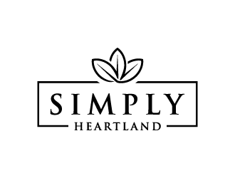 Simply Heartland logo design by denfransko