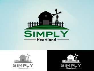 Simply Heartland logo design by Pram