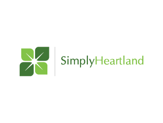 Simply Heartland logo design by pencilhand
