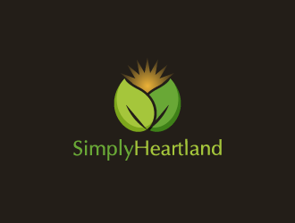 Simply Heartland logo design by pencilhand