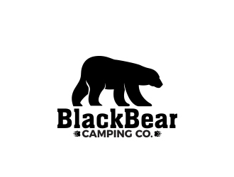 Black Bear Camping Co. logo design by MarkindDesign
