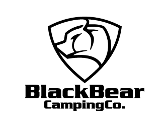 Black Bear Camping Co. logo design by Ultimatum