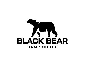 Black Bear Camping Co. logo design by Erasedink