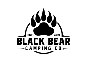 Black Bear Camping Co. logo design by dasigns