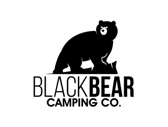 Black Bear Camping Co. logo design by MarkindDesign