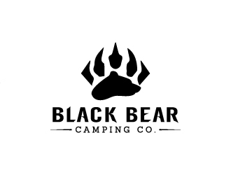Black Bear Camping Co. logo design by jaize