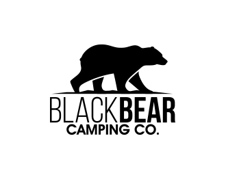 Black Bear Camping Co. logo design by MarkindDesign