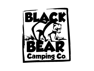 Black Bear Camping Co. logo design by aRBy
